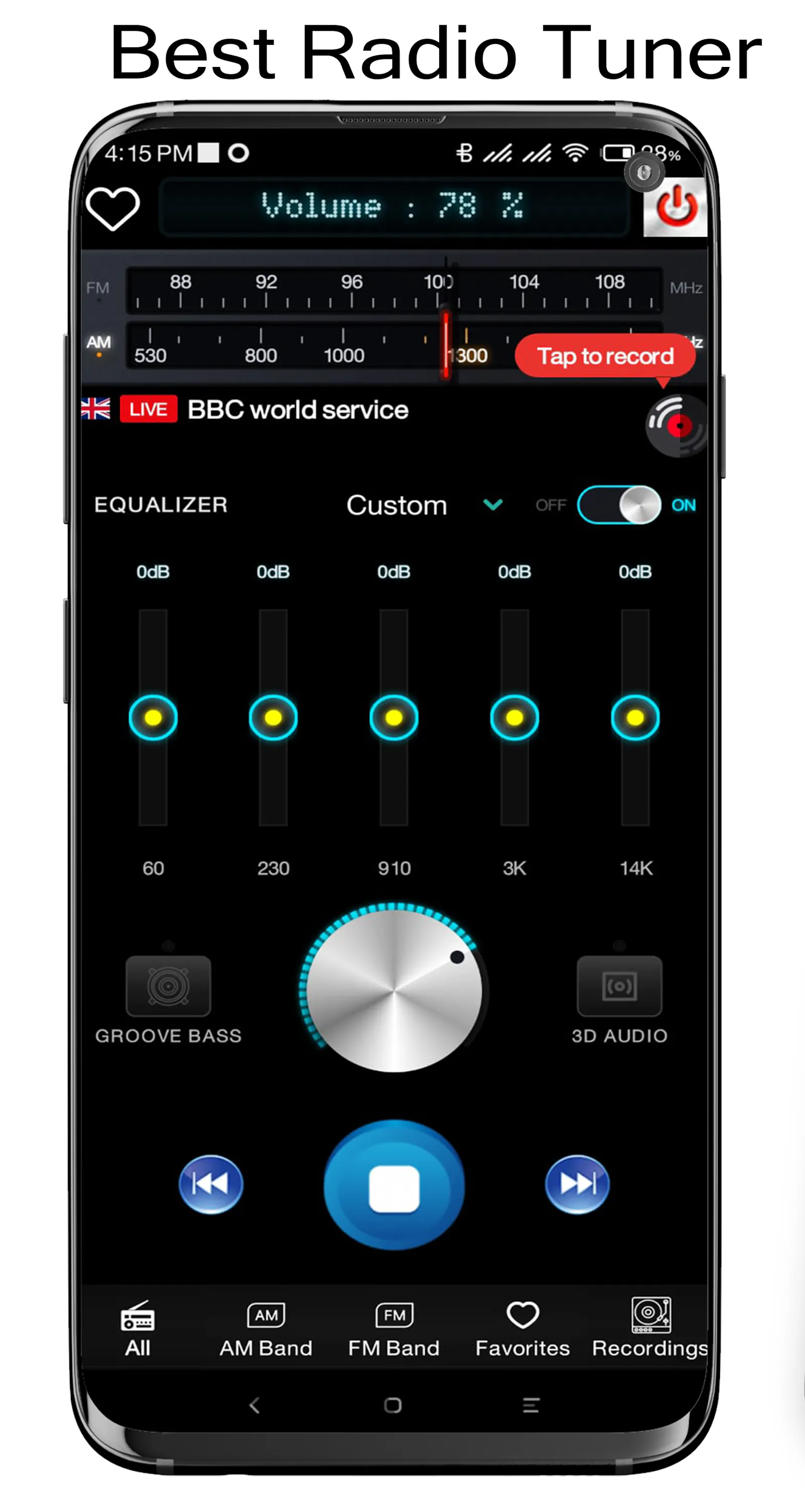 The Best Top Radio Player for android screenshot 3
