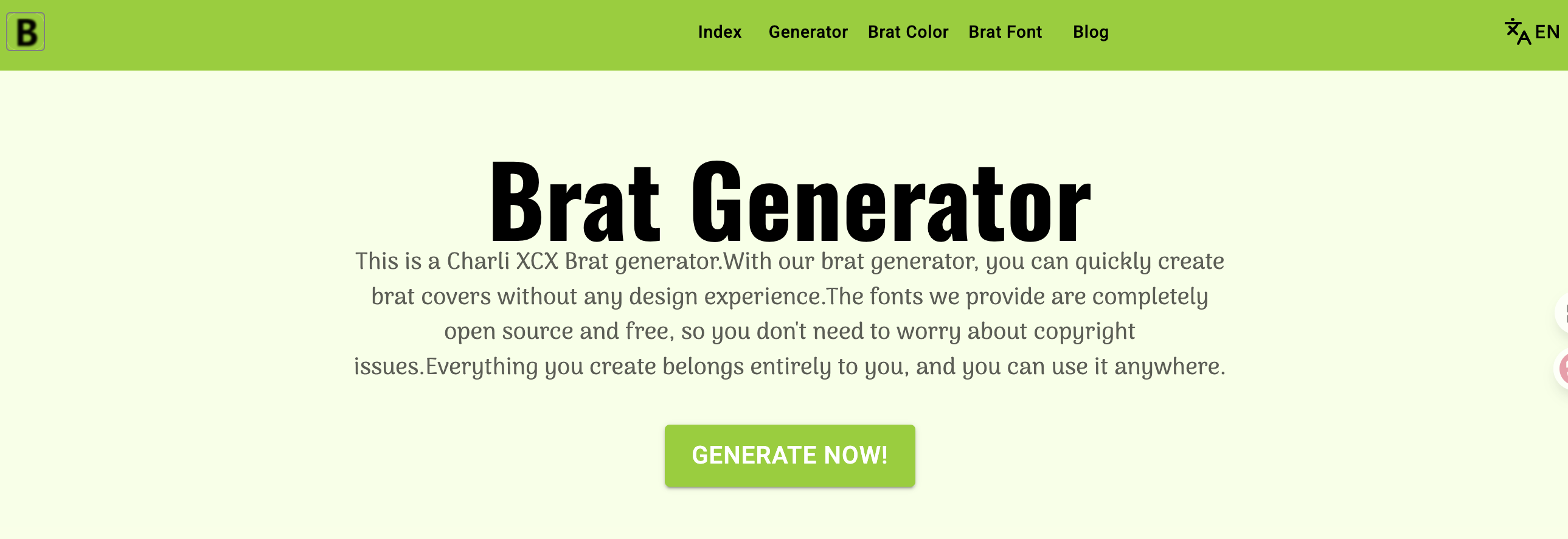 Brat Generator gallery image