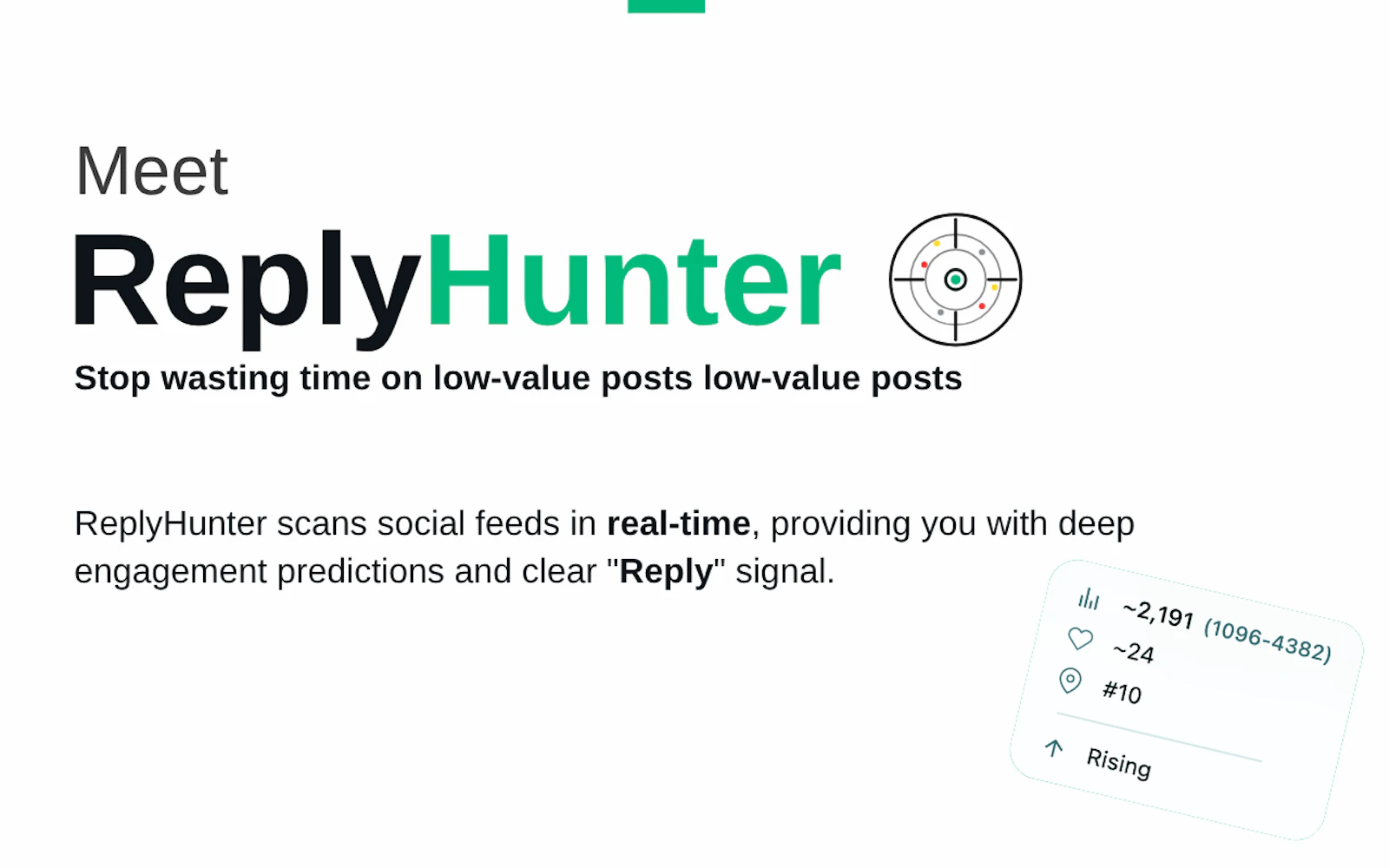 ReplyHunter screenshot 1