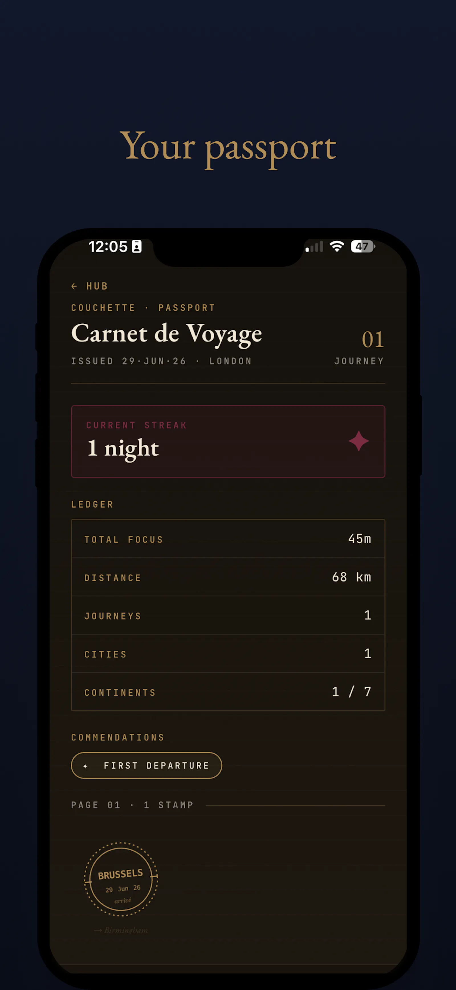 Couchette: Overnight Focus screenshot 3