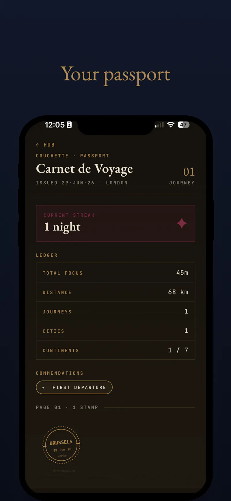 Couchette: Overnight Focus screenshot 3
