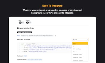 Optimización del proceso de ApyHub: optimice su proceso de desarrollo con ApyHub y reduzca los plazos de desarrollo en un 15-30 %.