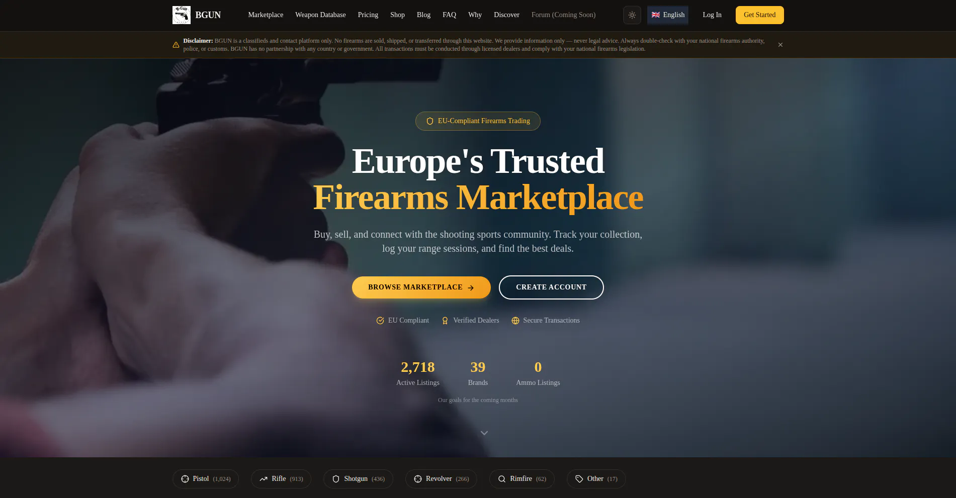 BGUN — European Firearms Platform gallery image