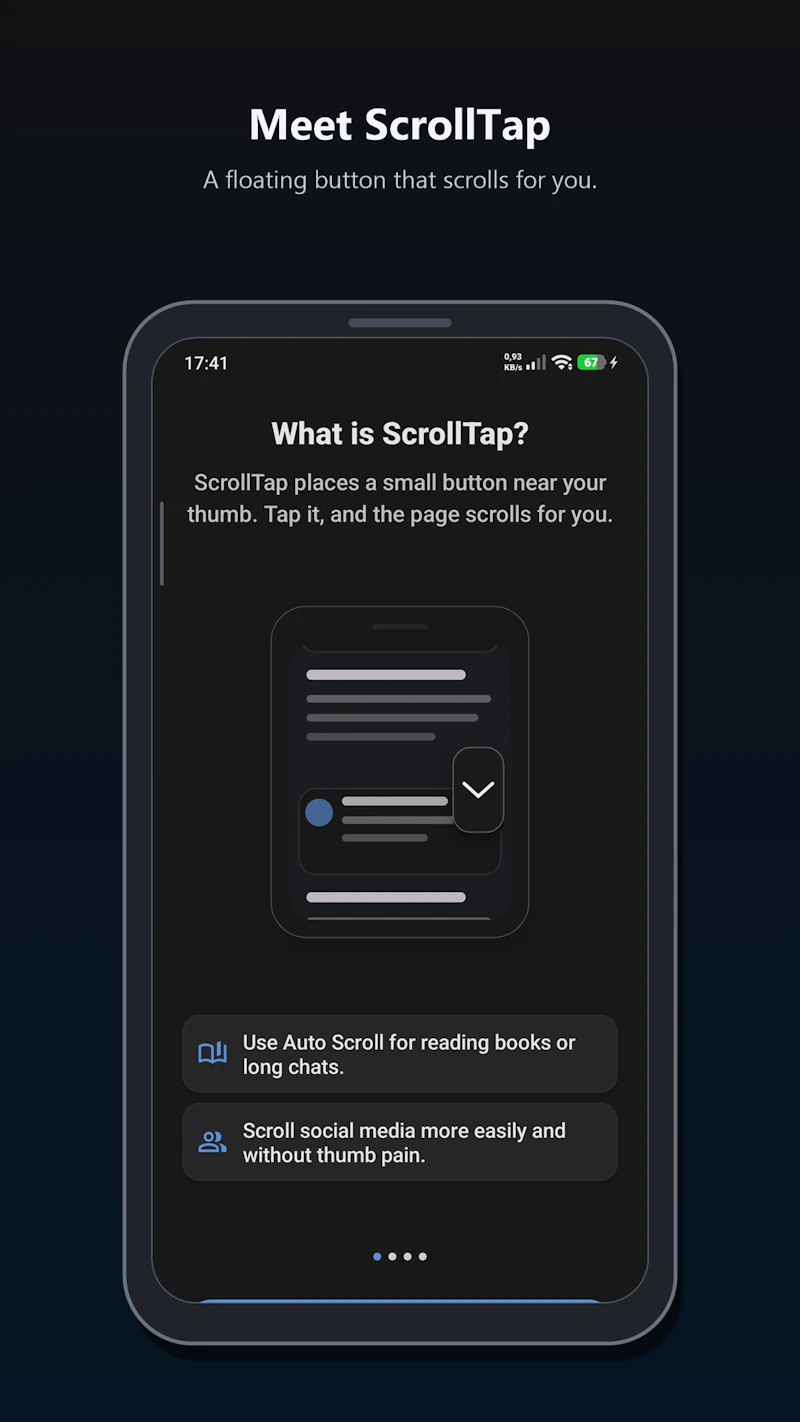 ScrollTap screenshot 1