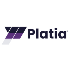 Platia - Product Hunt launch logo and brand identity
