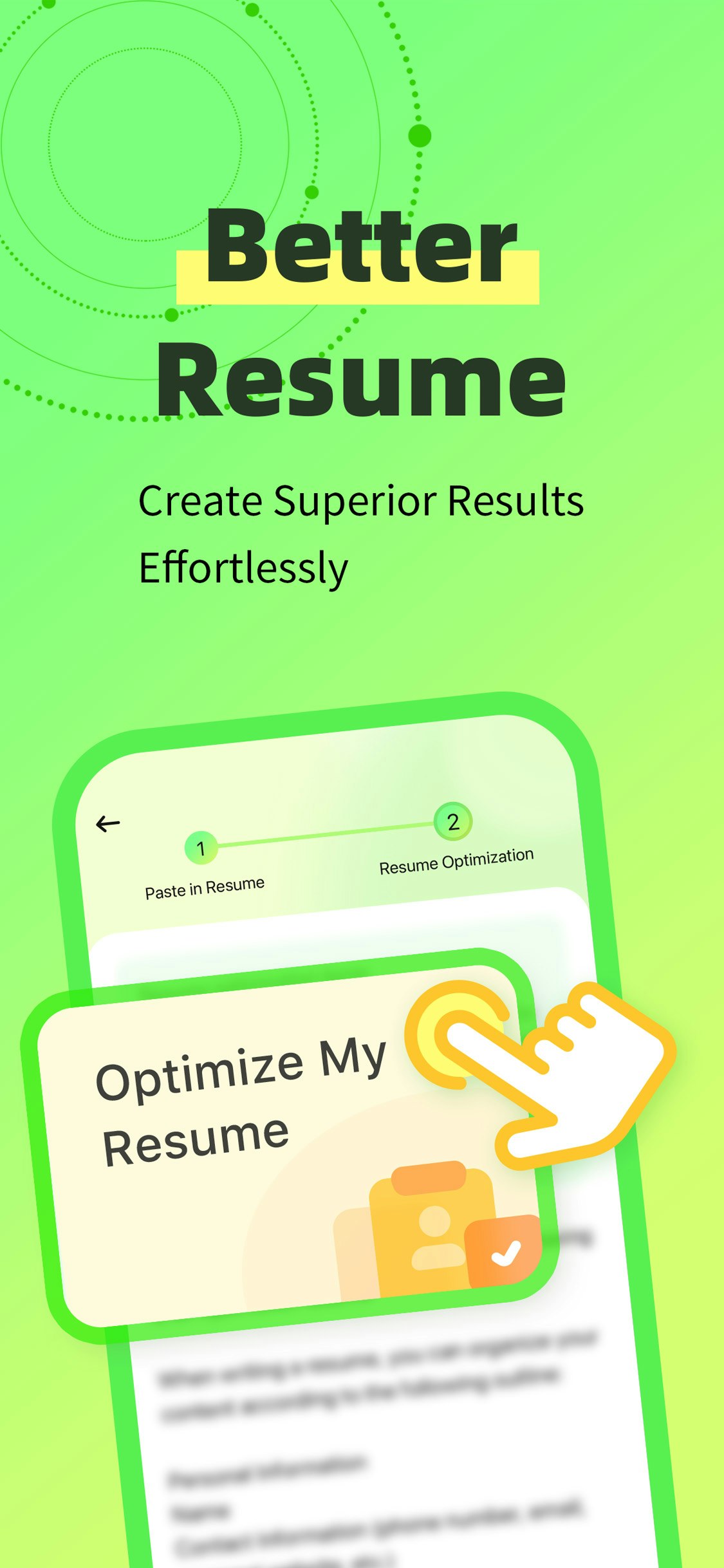 resumeai สำหรับ Android - AI Resume Builder ให้การสนับสนุนการสัมภาษณ์ฟรี media 7