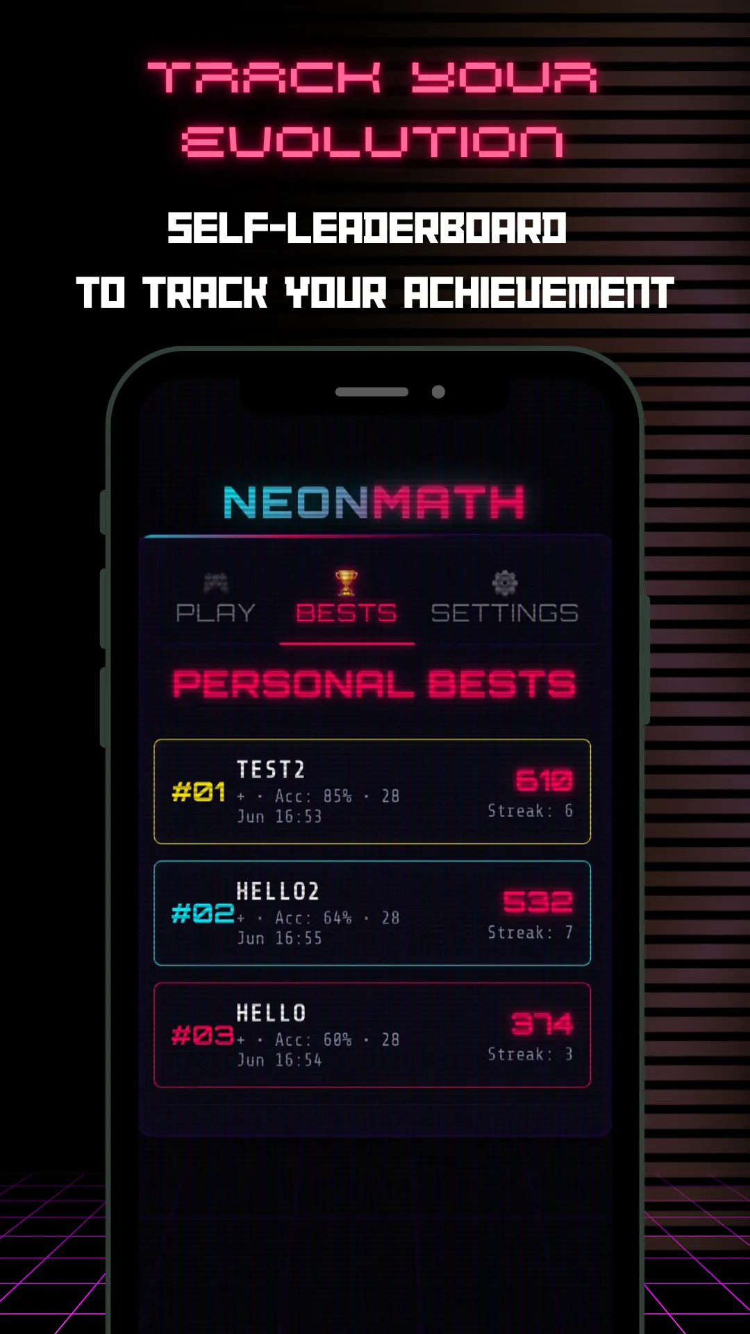 Neon Math: Speed Blitz gallery image