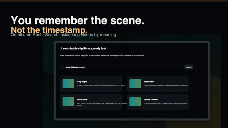 OmniLume Reel screenshot 1 (video preview)