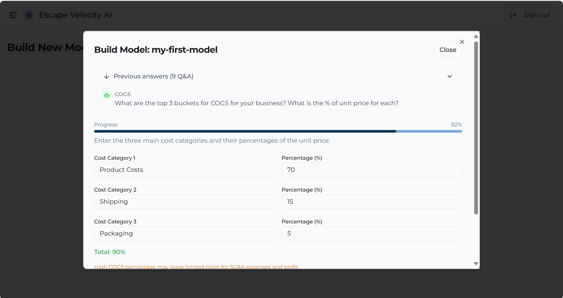 Escape Velocity AI gallery image