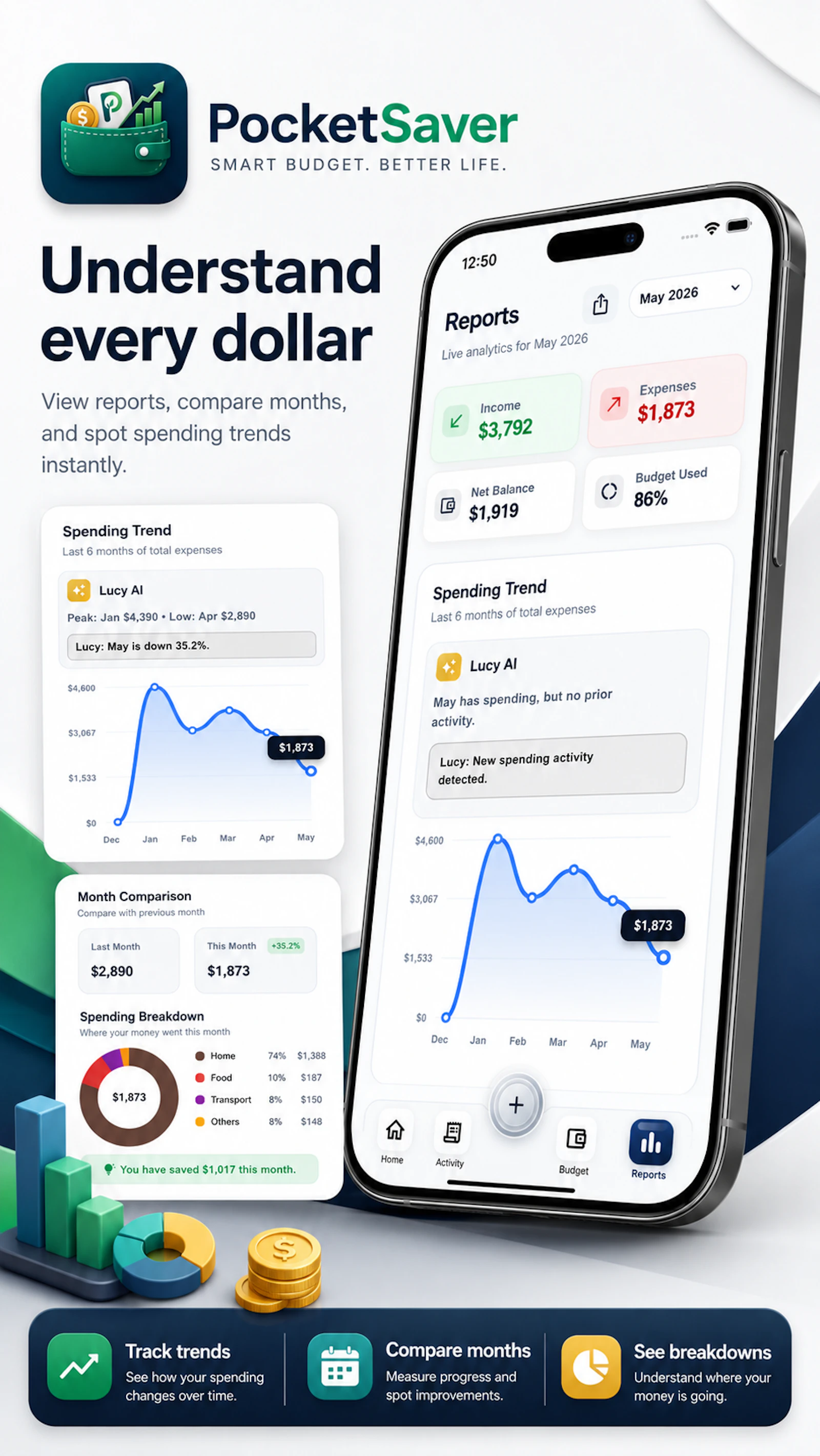 Pocket Saver - Smart Budget screenshot 8