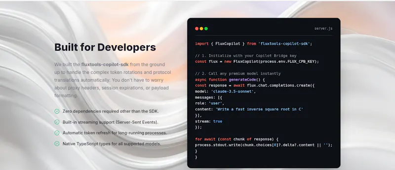 FluxTools FreePDF ,AI Copilot API Bridge screenshot 4