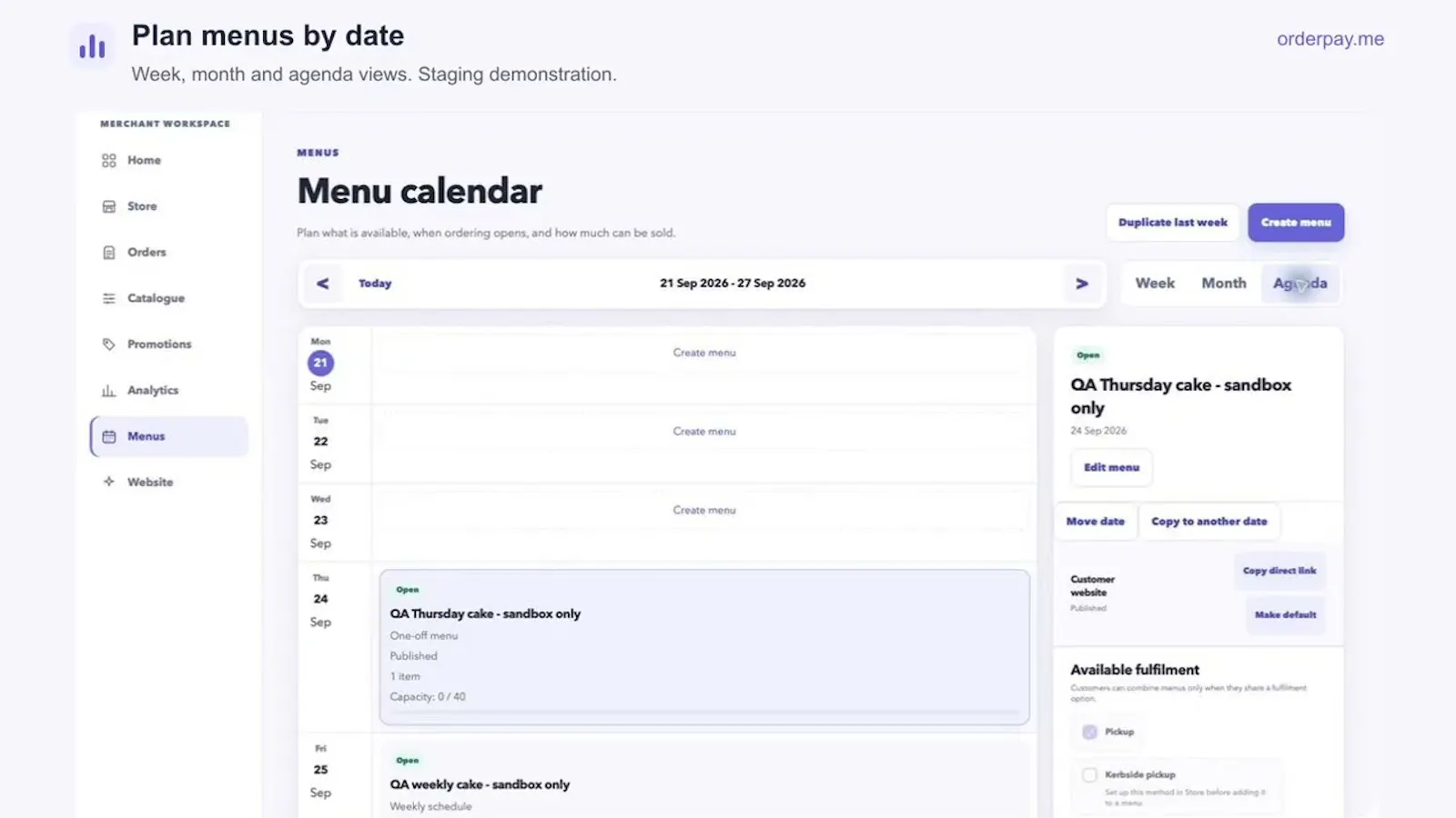 OrderPay screenshot 1 (video preview)