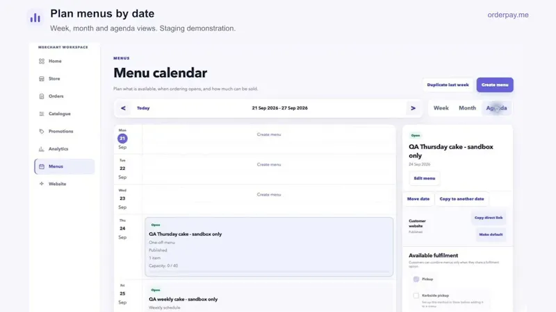 OrderPay screenshot 1 (video preview)
