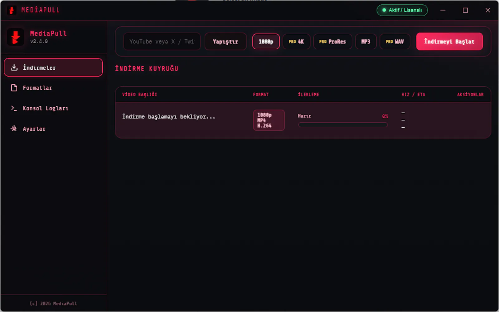 MediaPull screenshot 1