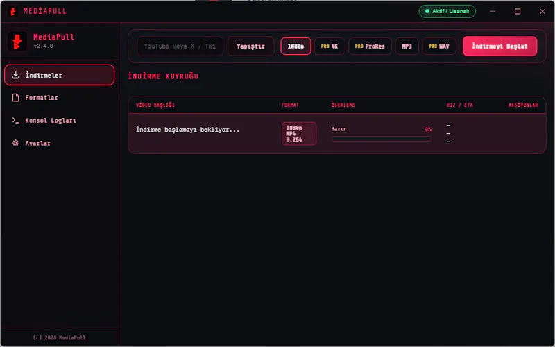 MediaPull screenshot 1