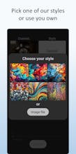 StyleX: AI style transfer gallery image