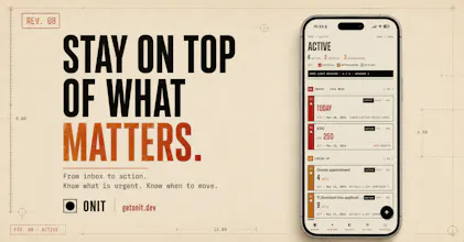 Onit: From inbox to actions gallery image
