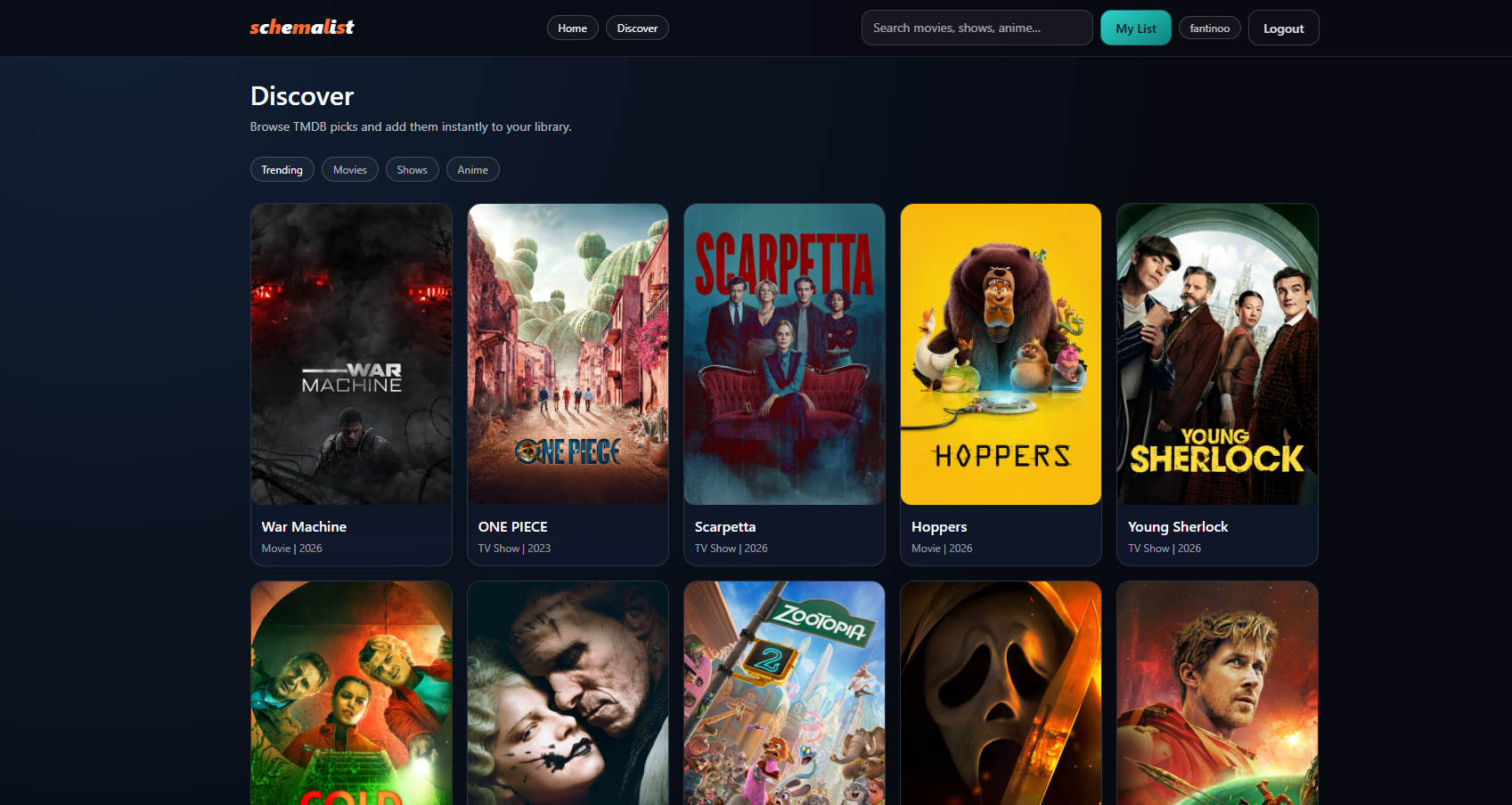 Schemalist - Screenshot 3 showing product features and functionality
