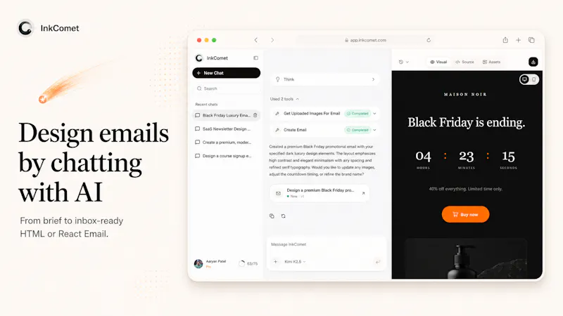 InkComet screenshot 3