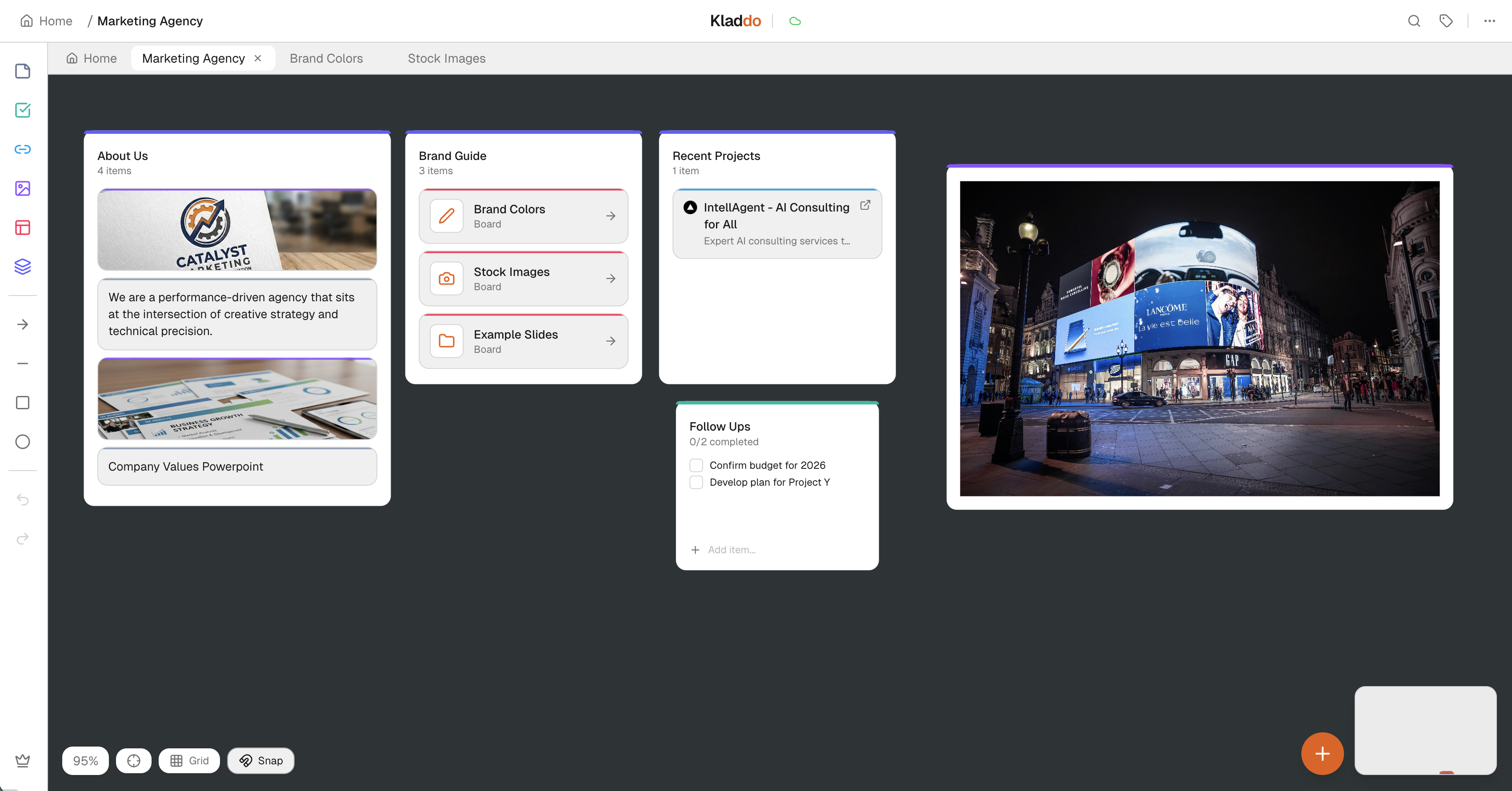 Kladdo - Screenshot 3 showing product features and functionality