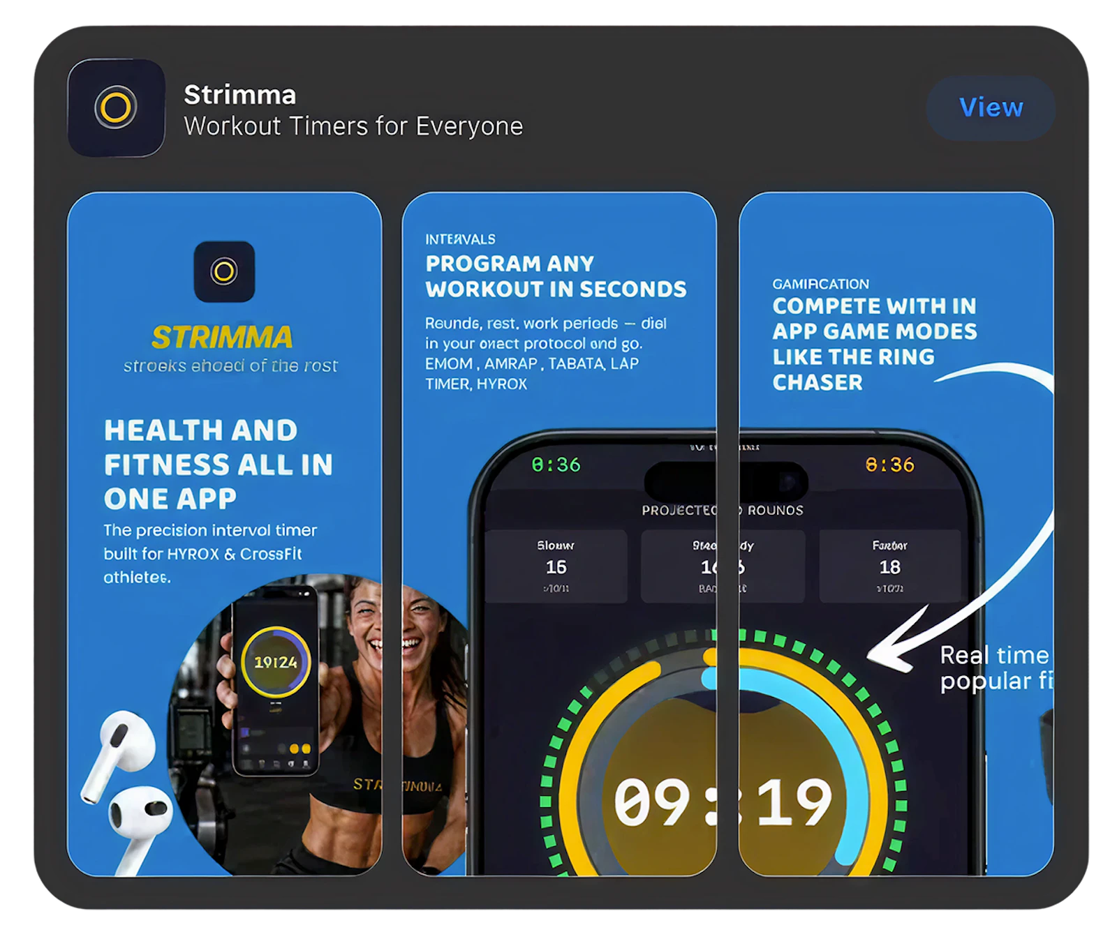 Strimma  screenshot 2