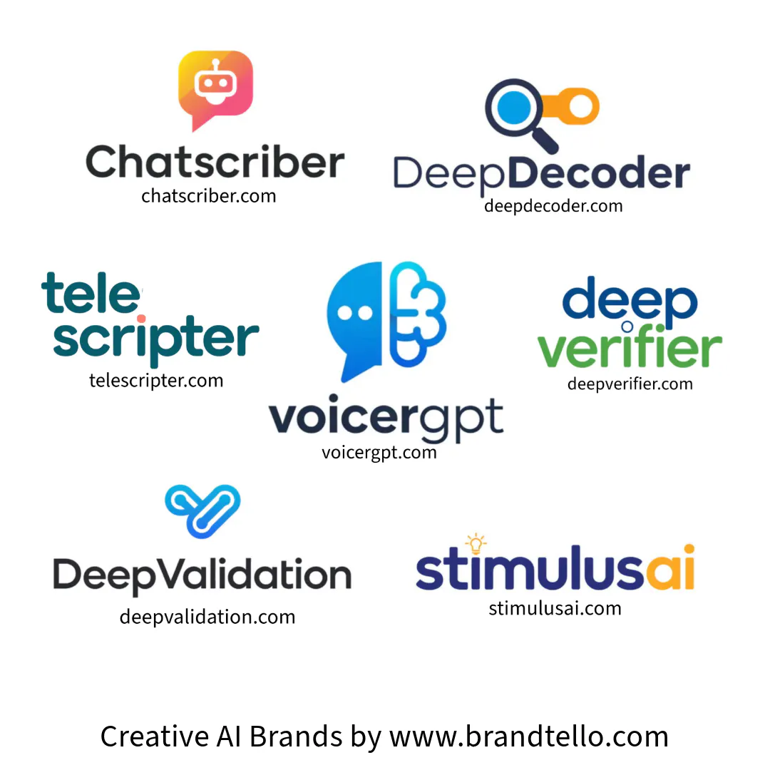 Brand Names for AI businesses gallery image