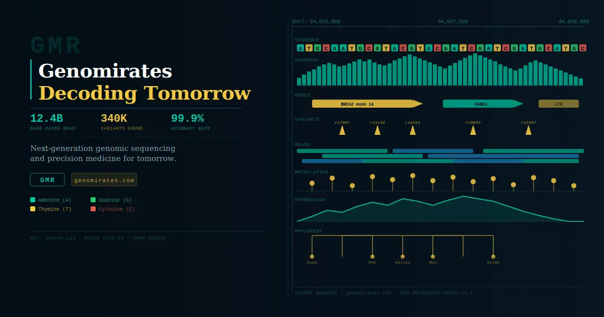 Genomirates Genomic Data Platform - UAE product banner