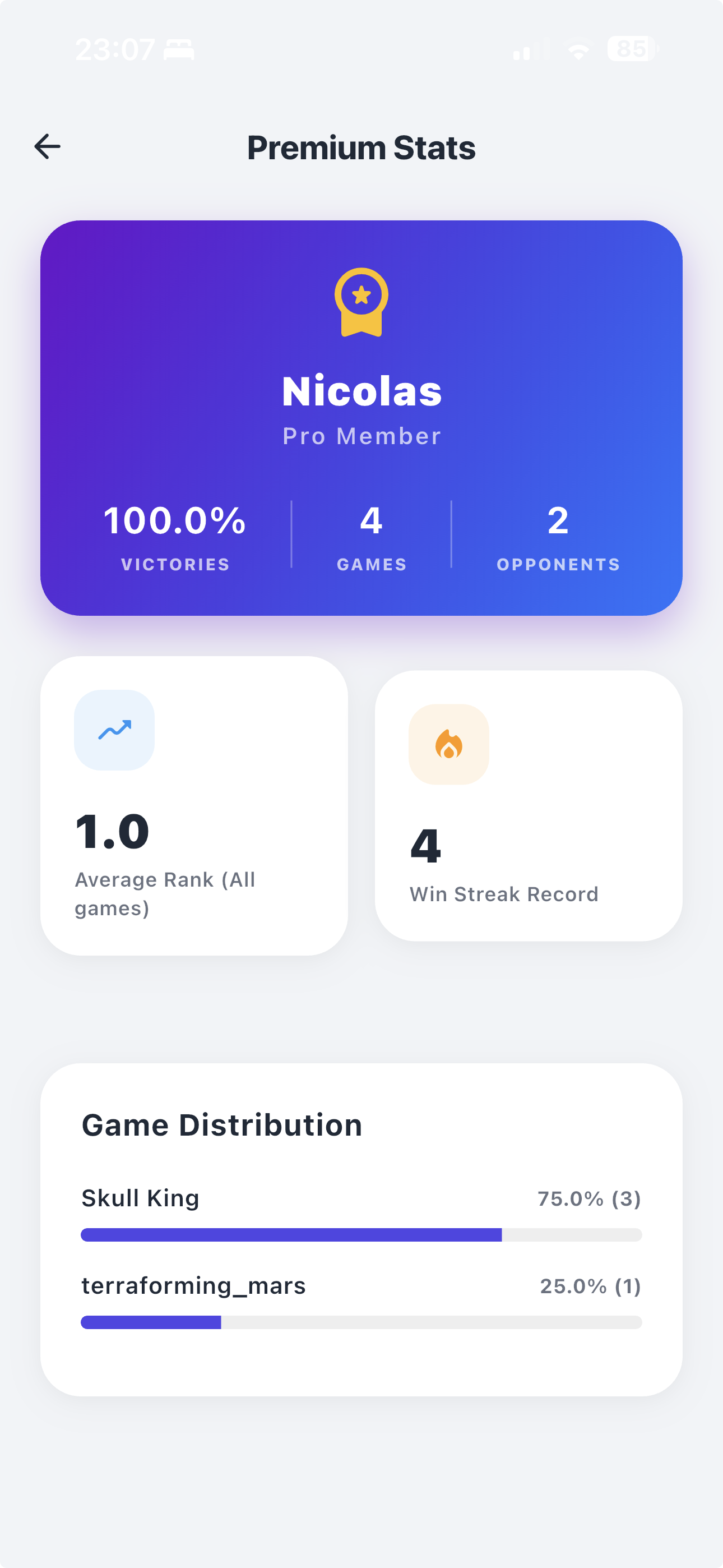 Meeple Score - Screenshot 3 showing product features and functionality