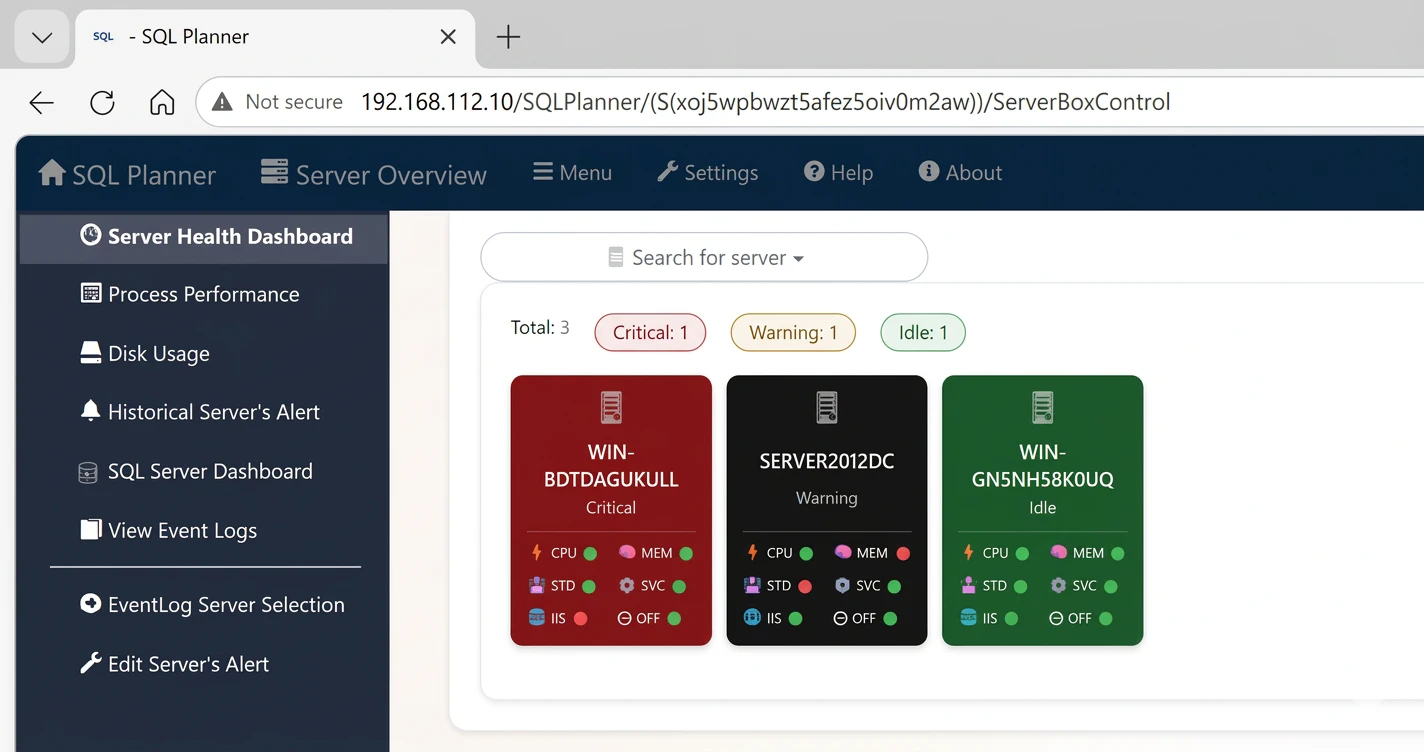 Free SQL Server & Windows Monitor Tool