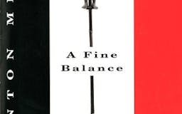 A Fine Balance media 3