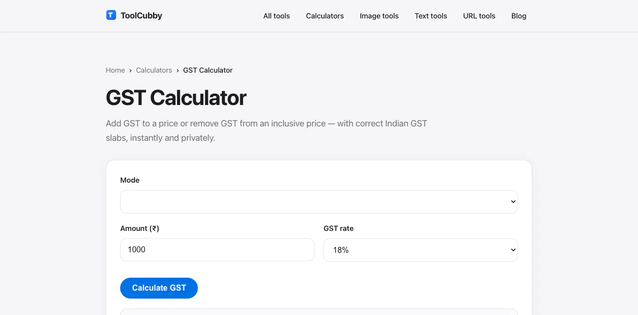 ToolCubby — Free Private Tools gallery image
