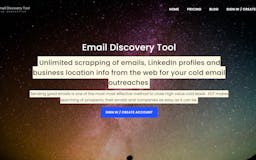 Email Discovery Tool media 1
