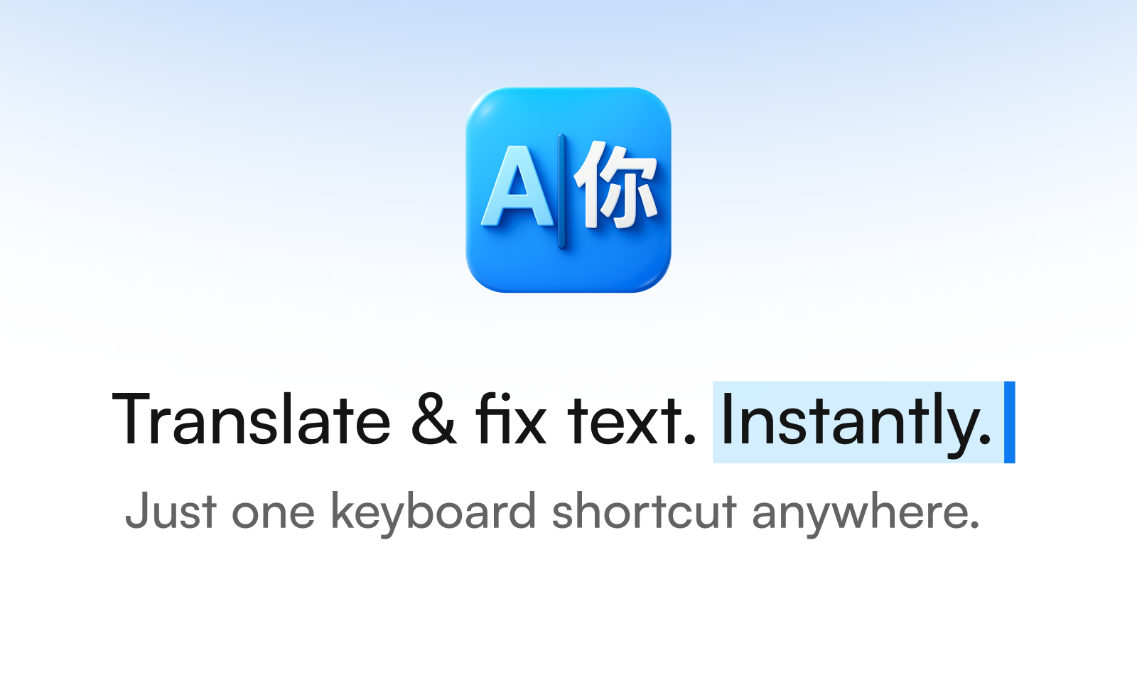 Typeflow: Translate & Fix Instantly - Screenshot 3 showing product features and functionality