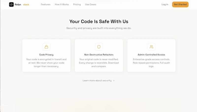 RefynStack screenshot 3