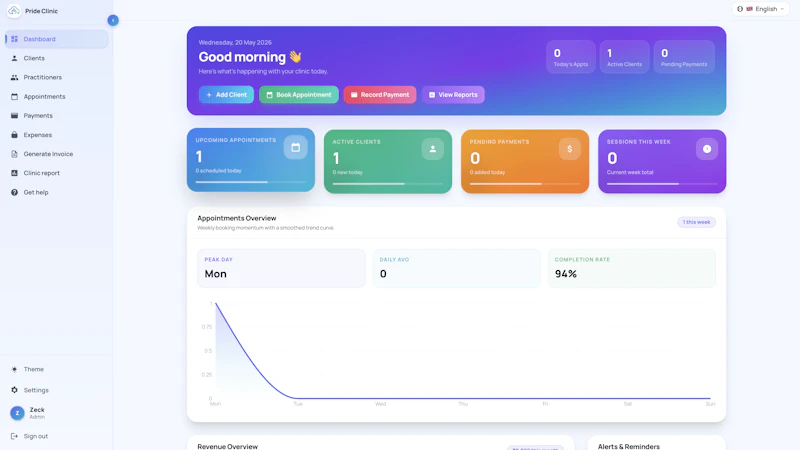 MyClinicCRM screenshot 1