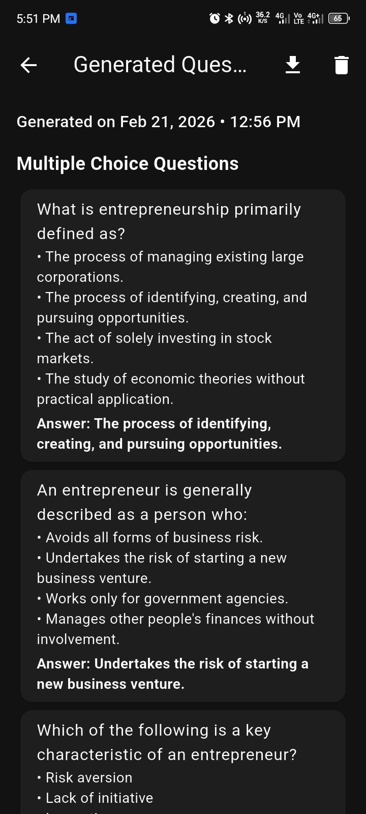 Examgen - AI Exam Generator gallery image