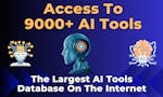 Free Access To 9000+ AI Tools Database image