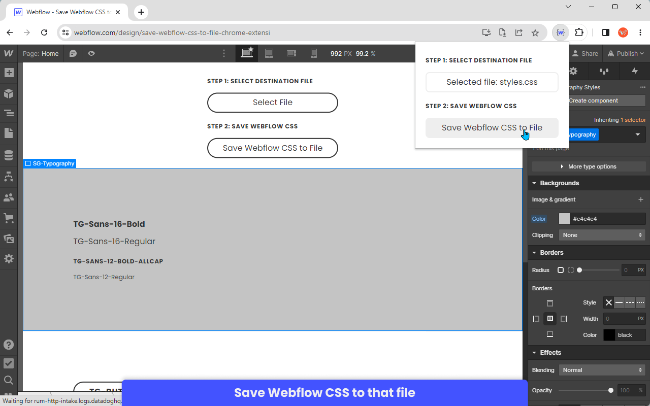 Media Simpan CSS Aliran Web untuk memfailkan - Memudahkan aliran pembangunan anda 6