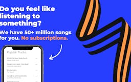 Wopplr, 50+ Millions of songs. Free. media 1