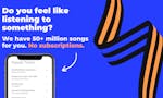 Wopplr, 50+ Millions of songs. Free. image