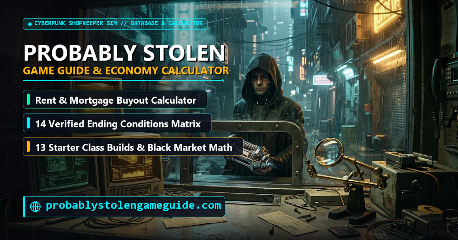 Probably Stolen Game Guide & Calculator  screenshot 1