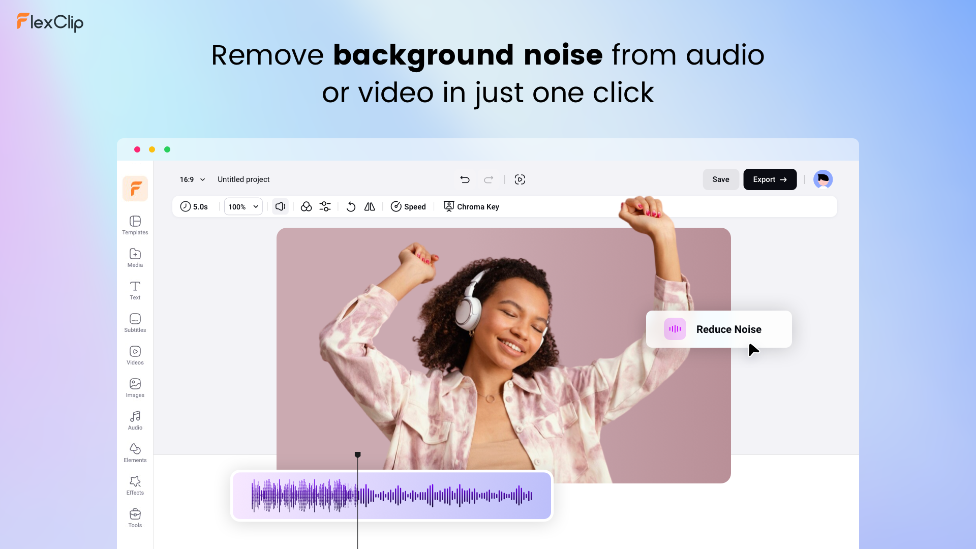 startuptile Background Noise Reducer-Say goodbye to background noise with a single click
