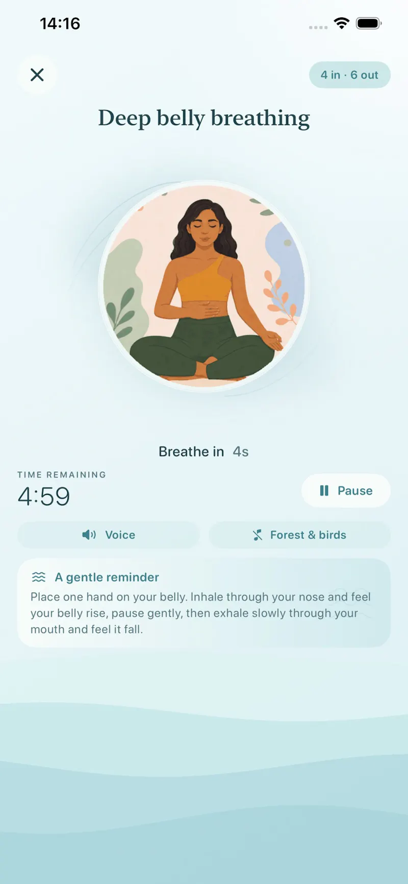 CapyDay: Reflect & Breathe screenshot 1