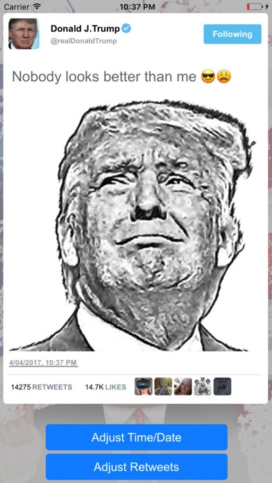 Fake Trump Tweets Golden Version gallery image