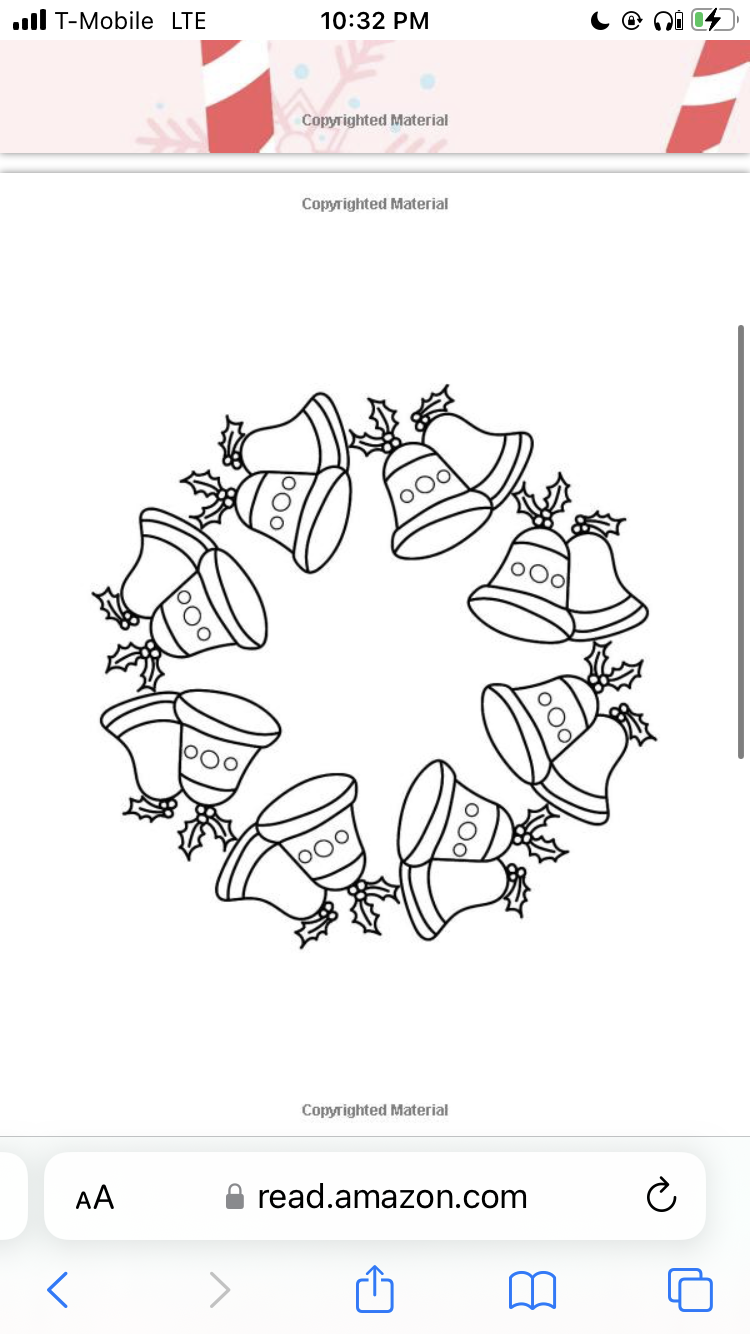 Libro para colorear de Navidad media 3
