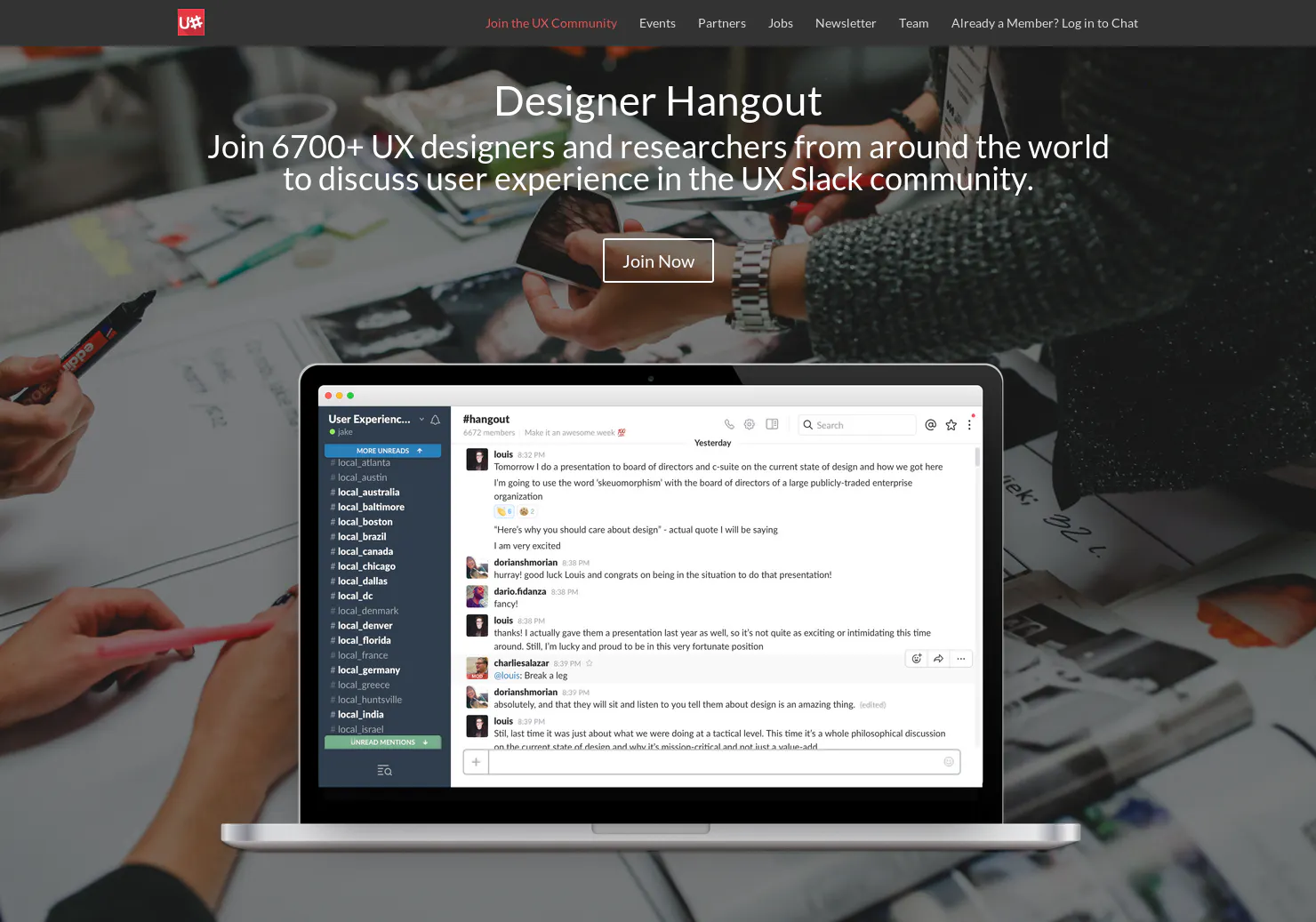 Designer Hangout