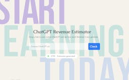 ChatGPT Revenue Estimator media 1