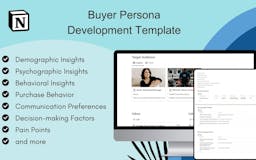 Buyer Persona Development Template media 1