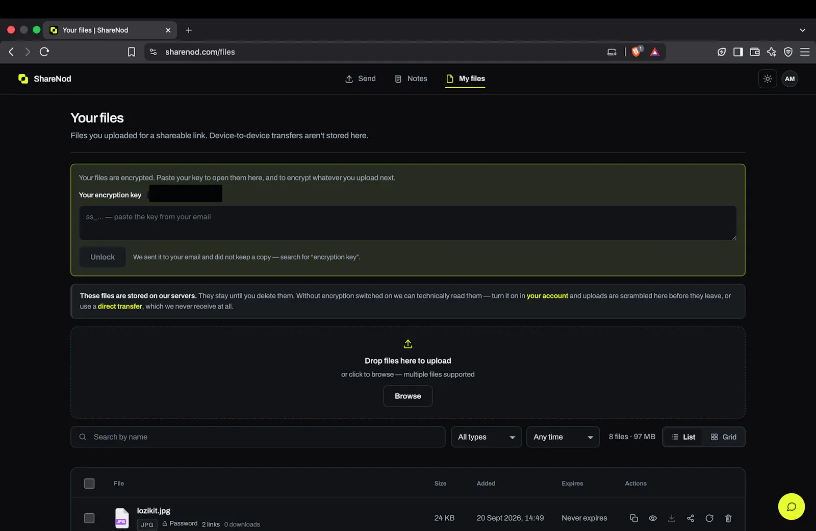 ShareNod screenshot 2