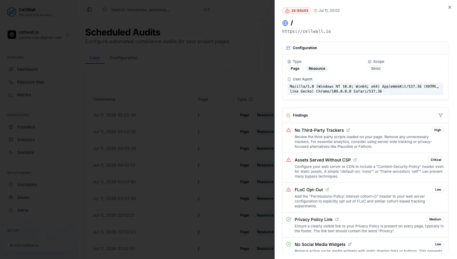 SiteWall - by CellWall screenshot 4